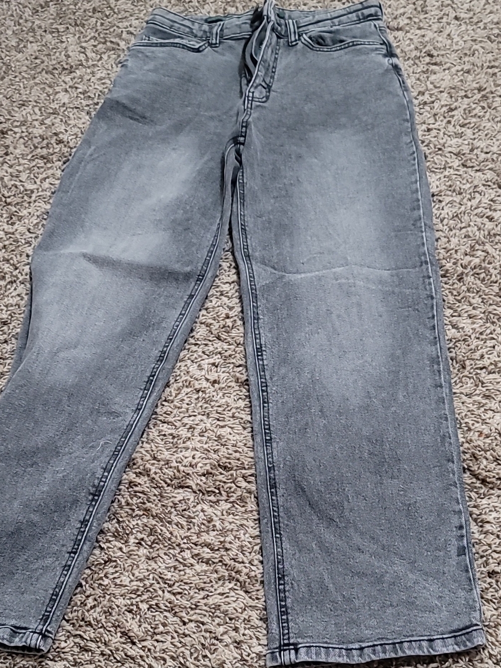 Wild Fable High-Rise Grey Denim Shorts - Picture 3 of 3